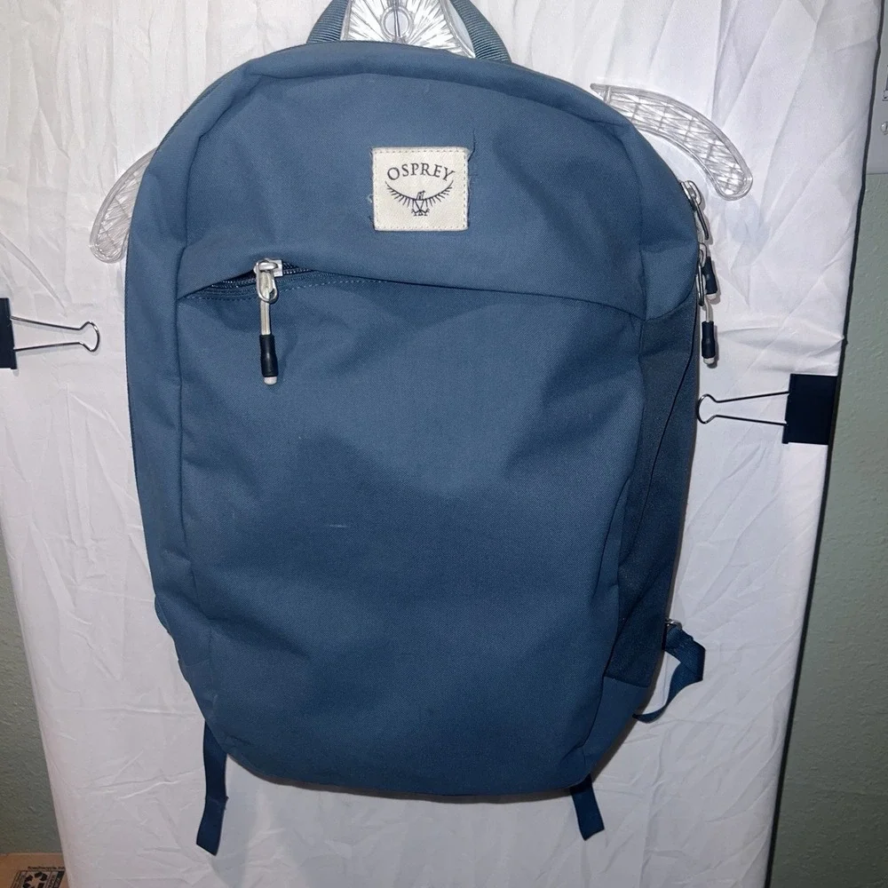 Osprey Arcane Large Day Pack 20L Backpack Blue Laptop Bag Outdoor 2020PK09 EUC